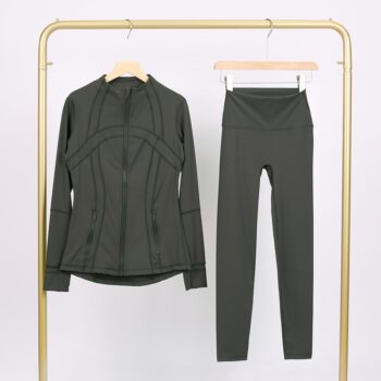 Lululemon jacket and yoga pants